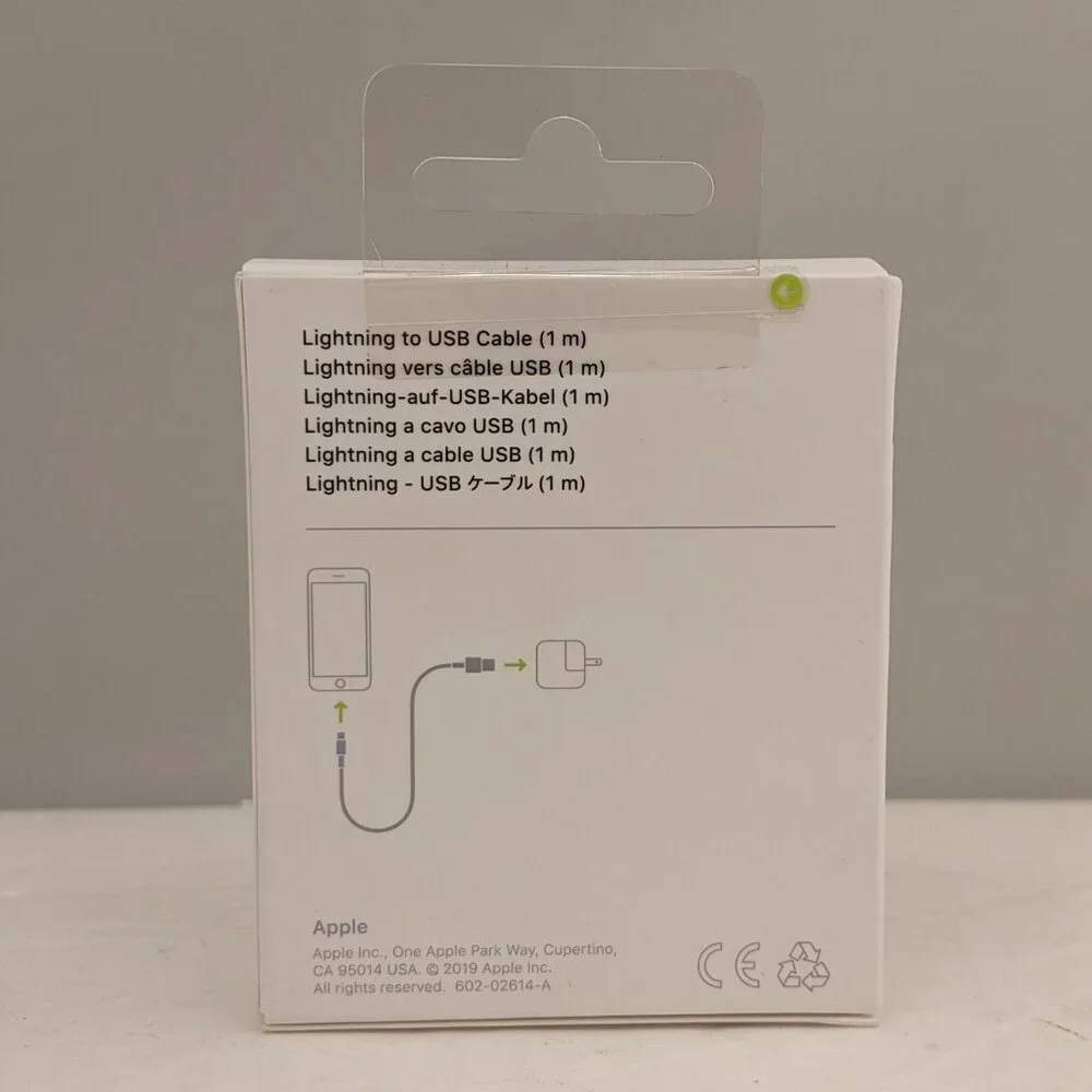APPLE Lightning to USB Cable | 1m | Charge / Sync | MXLY2AM/A | Model A1480 NEW
